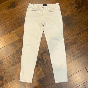 Vince beige distressed jeans sz 26